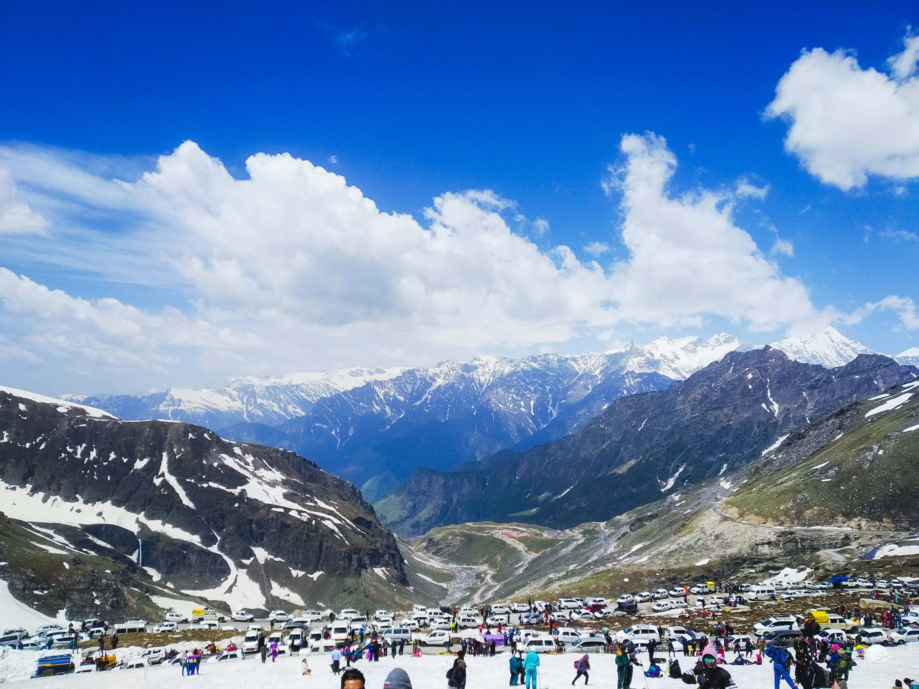 Mountain valley in Manali